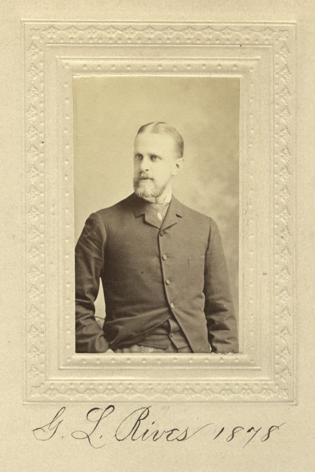 Member portrait of George L. Rives